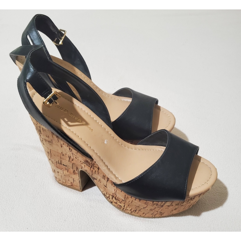 Wild Diva Wedge Sandles